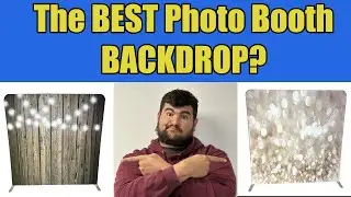 The BEST photo booth BACKDROP!