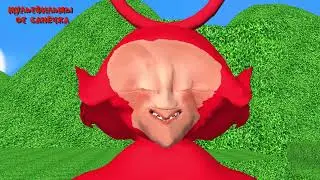 Красный Телепуз (3D-пародия  Телепузики) 🤣⚡😂