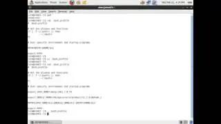OTM 6.3.6 Installation Guide (Oracle Linux 6.3) - Part 11 - Set Bash Profile - User (otm)