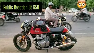 Continental Gt 650: Loud Exhaust Reaction - Shocking Results!