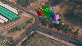 Szépen lazán leérkezünk... | GTA 5 Baromkodások 2. rész