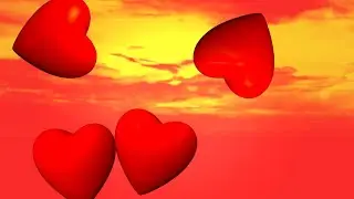 FREE love hart  fall down green screen  - No Copyright, Motion Graphics, Backgrounds