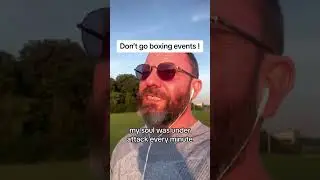 No more Boxing 🥊 nights