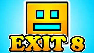 If I reset back to 0 five times, the video ends - The Exit 8 Geometry Dash
