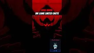 Devil Union ink game limited emote 