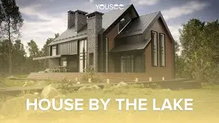 3D Exterior Animation | House by The Lake by YouSee 3D Rendering Studio