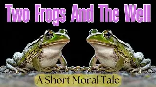 TWO FROGS AND THE WELL | A Moral Story for Kids and Children @shortmoraltales