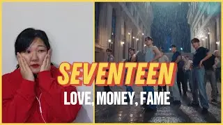 Реакция на SEVENTEEN (세븐틴) 'LOVE, MONEY, FAME (feat. DJ Khaled)' Official MV