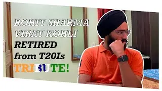 Thank you Rohit Sharma and Virat Kohli | Hitman and King | T20Is World Cup 2024 | Tribute | Drawing