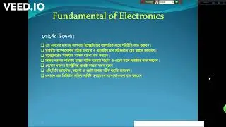 Fundamental of Electronics