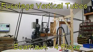 Bearhawk Experimental Airplane Build : Fuselage Vertical Tubes