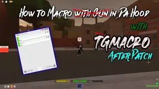 Shift Lock Macro with TGMacro | Tutorial 2023