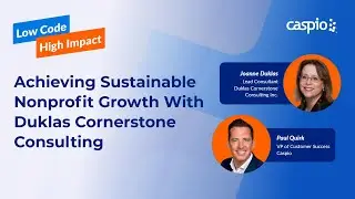 Achieving Sustainable Nonprofit Growth With Duklas Cornerstone Consulting