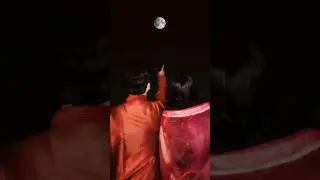 चांद छुपा बादल में... #shorts #viral #shortsfeed