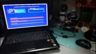 How to flash the BIOS on the laptop