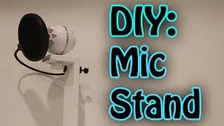DIY Microphone Stand -{Blue Snowball}-