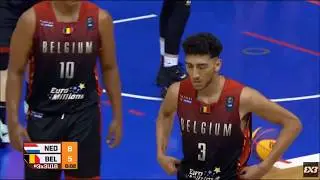 U18 3x3 Belgian Lions - Game Highlights vs Netherlands (Finals)