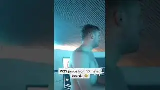 W2S jumps from 10m diving board… #shorts #w2s #sidemen #miniminter #ksi #sidemensunday #youtube