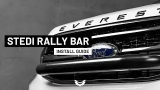 STEDI Rally Bar - Light Mounting Bracket (Ford Ranger / Raptor / Everest) | Install Guide