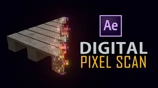 Digital Pixel Scan Logo Reveal | After effects Tamil Tutorial