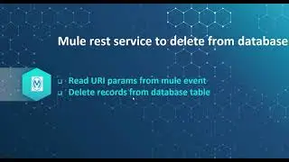 Session-30 || MuleSoft || Latest || REST API - delete row in database by URI param via stored proc