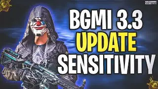My New Bgmi 3.3 Update Sensitivity || Gyro + Non Gyro Sensitivity || Bgmi 3.3 Update Sensitivity