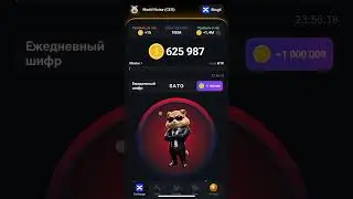 12-13   ИЮНЯ | Новый шифр в HAMSTERCOMBAT #hamsterkombat #комбодня #crypto