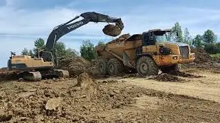 S19 MP-D 19.08-25.08.2024 początek robót przy obiekcie MD 38, kontrolne odkrywki warstw drogowych