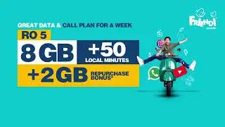 Weekly data plan with FRiENDi Mobile for RO 5