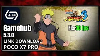 NARUTO ULTIMATE NINJA STORM 3 | GAME TESTE NO POCO X7 | DIMENSITY 8400 ULTRA | GAMEHUB 5.3.0