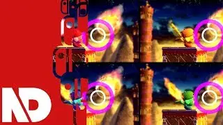[Kirby Star Allies] Minigames Gameplay