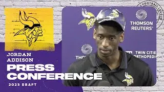 Jordan Addison's Full Introductory Press Conference | 2023 NFL Draft First Round Selection
