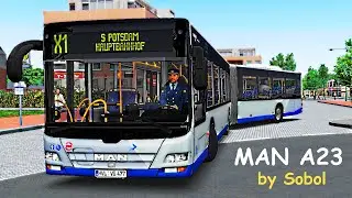 OMSI 2 [60 FPS] - MAN A23 (Beta) by Sobol in Teltow! - Let's Play Omsi 2 [