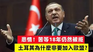 悲情！等待18年依然被拒，土耳其為什麽非要加入歐盟？#國際熱點 #歐盟 #時事評論