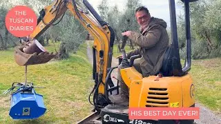 HIS DREAM COMES TRUE - IT'S DIGGER TIME!