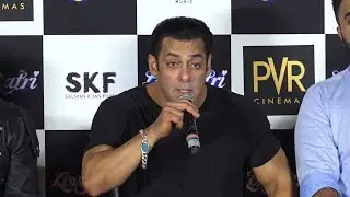 Salman Khan's EPIC REACTION on Priyanka Chopra leaving his film Bharat | Loveratri Trailer Launch