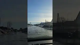 Тамбовская область, Г.Рассказово... дорог нет,асфальта тоже, зато воды вдоволь 🙈
