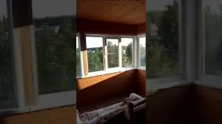 Установка пластиковых окон Rehau в дачном доме