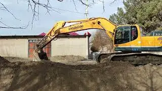 excavator Hyundai.  