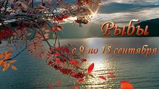 Рыбы Таро прогноз на неделю с 9 по 15 сентября 2024 года.