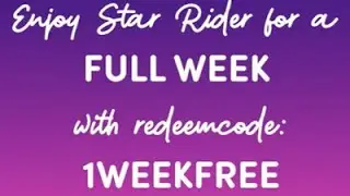 STAR RIDER CODE !!