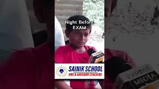 Students Before Exams😂 || Exms #sainikschoolexam #studymotivation #meme #studentslife