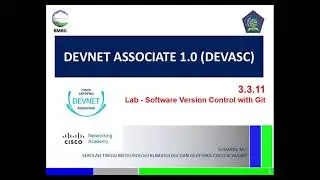 Lab 3.3.11 Software Version Control with Git - DevNet Associate 1.0 (DEVASC)