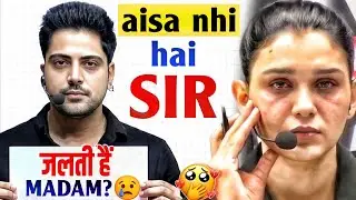 sachin sir REPLY again? 🤕 himanshi singh mam REACT? 🤒😞 