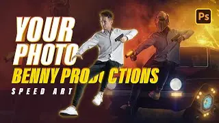 Editing Benny Productions Photo | Photoshop Speed Art  | September Theme