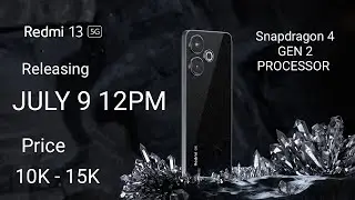 Redmi 13 5G | Releasing July 9 12PM
