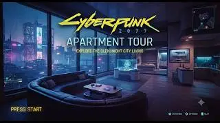 Cyberpunk 2077: V's Apartments: Apartment Tours in Cyberpunk 2077 - all eleven apartments