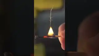 Как сделать бенгальский огонь из спички?