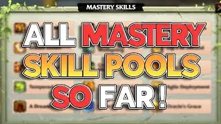 ALL CURRENT MASTERY SKILL POOLS! What Can WE Learn! | Call of Dragons Season of Strife