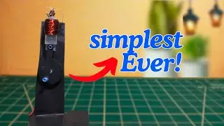 How I made a mini solenoid engine from scrap!!!